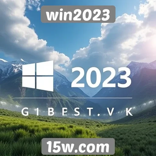 Novas funcionalidades e melhorias no win2023